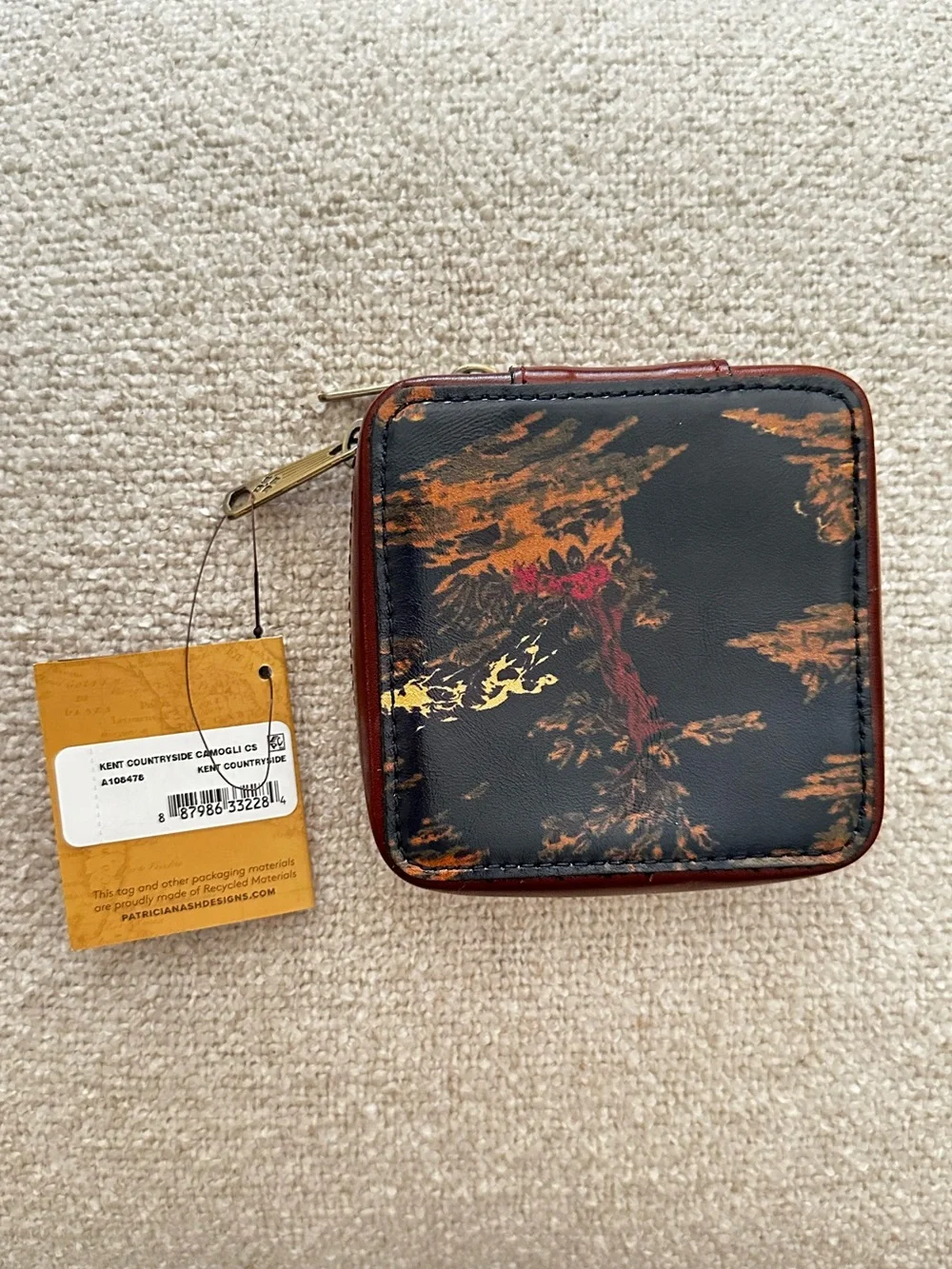 Patricia Nash Leather Camogli Jewelry Case